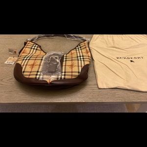 Burberry hobo bag never used brand new!
